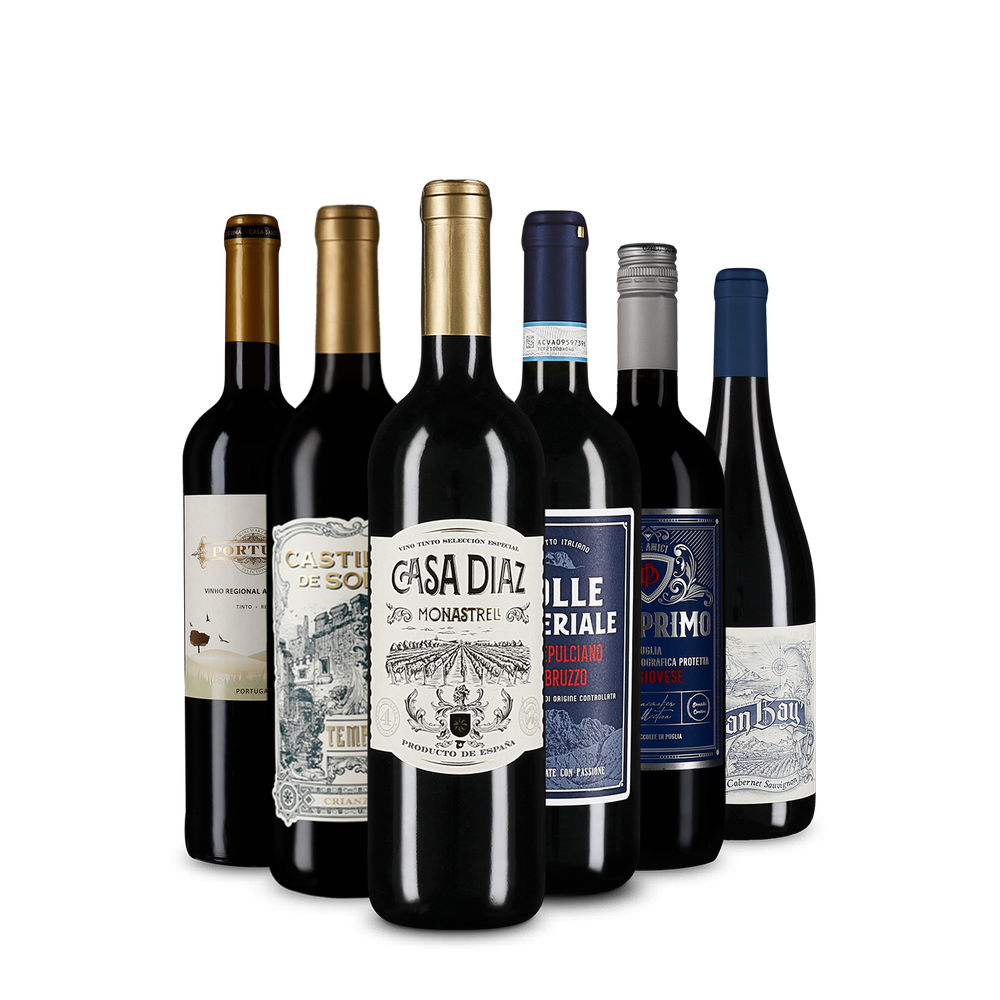 Rotwein-Entdeckungen aus Südeuropa