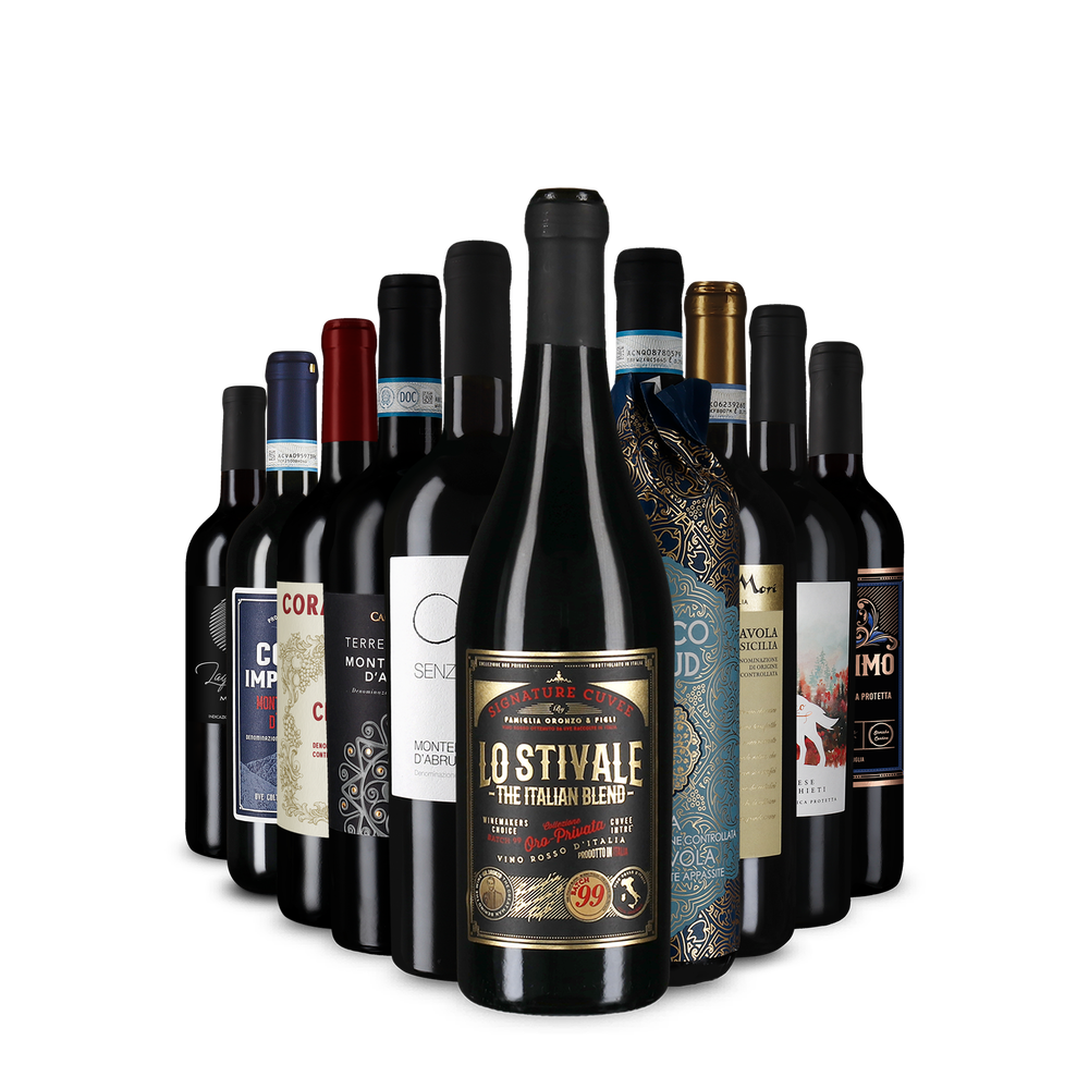 10x1 Italienische Rotweine im Entdeckerpaket