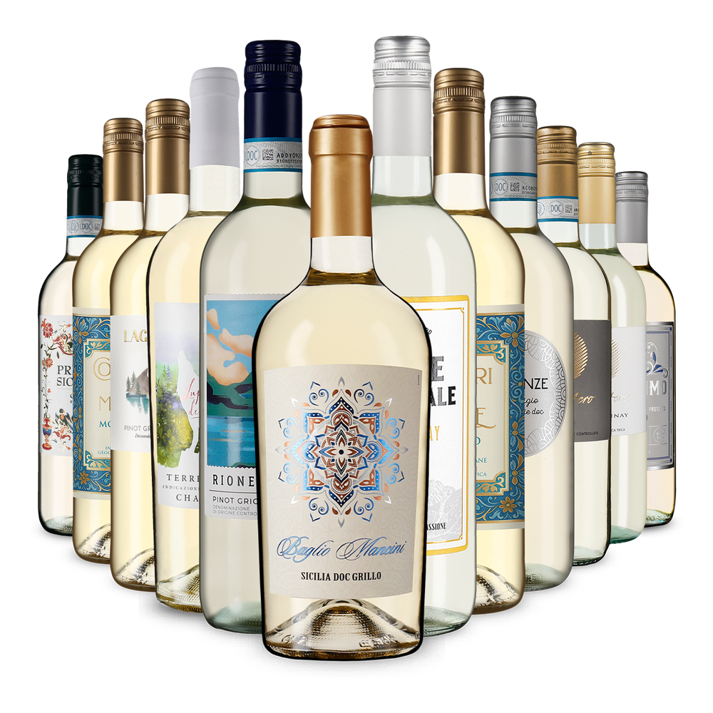 12x1 Italienische Weißweine im Entdeckerpaket