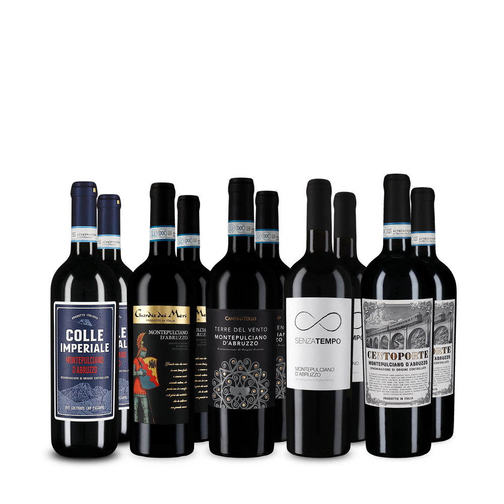 5x2 Montepulciano d'Abruzzo-Auswahl im Entdeckerpaket